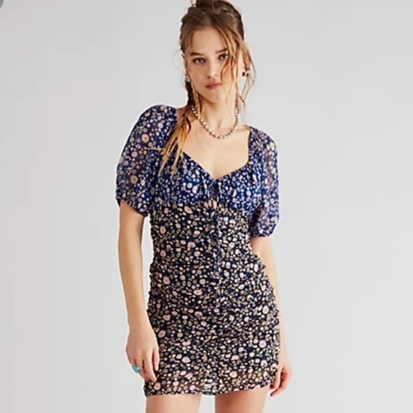 NWOT Free People x Revolve Tessa Babydoll Dress - Picture 2 of 12